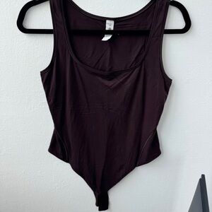 Lululemon Athletica Women’s Wundermost Ultra-Soft Brown Bodysuit Size Large